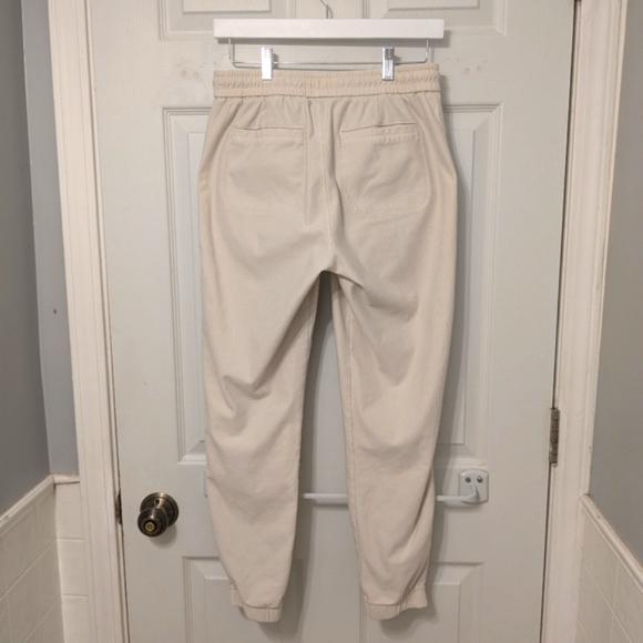 Athleta "Farallon" Joggers W/ Ankle Zipper in Putty Size 4 UPF 50+ - Picture 5 of 8